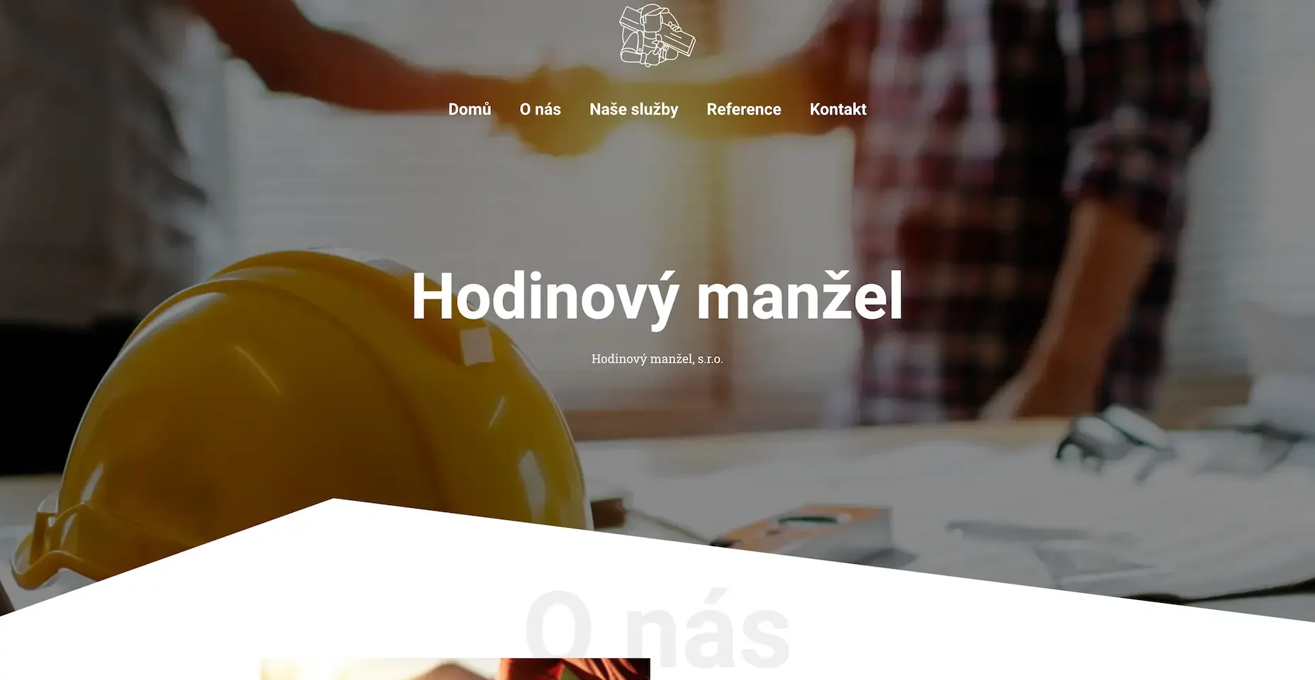 Internetová prezentace V2 Úvodní stránka